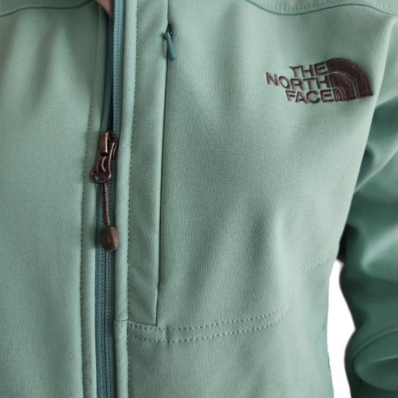 The North Face Apex Soft Shell Mint Green - Picture 3 of 5